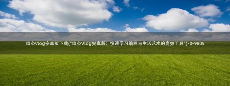 糖心vlog是什么